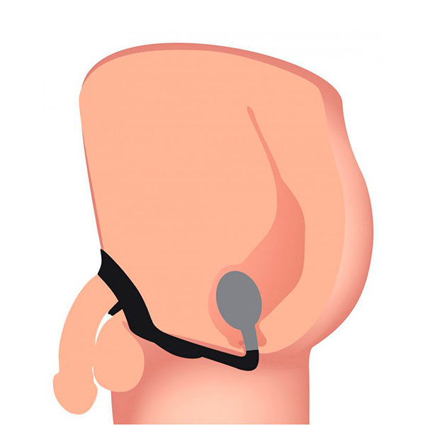 Bola Anal Vibradora con Cockring P-BOMB - XR Play Hard - SwissNavy - Satisfayer- Trojan - Vibradores, estimuladores, consoladores, dildos, plugs, anillos realistas, penes, masturbadores, lubricantes, cosmetica. Gran variedad de juguetes sexuales - Envíos rápidos y discretos a todo Chile