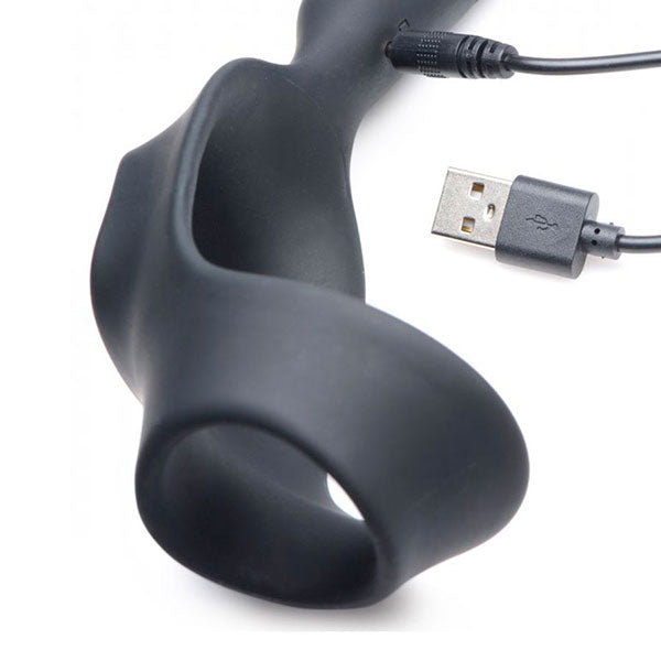 Bola Anal Vibradora con Cockring P-BOMB - XR Play Hard - SwissNavy - Satisfayer- Trojan - Vibradores, estimuladores, consoladores, dildos, plugs, anillos realistas, penes, masturbadores, lubricantes, cosmetica. Gran variedad de juguetes sexuales - Envíos rápidos y discretos a todo Chile