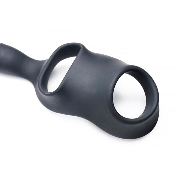 Bola Anal Vibradora con Cockring P-BOMB - XR Play Hard - SwissNavy - Satisfayer- Trojan - Vibradores, estimuladores, consoladores, dildos, plugs, anillos realistas, penes, masturbadores, lubricantes, cosmetica. Gran variedad de juguetes sexuales - Envíos rápidos y discretos a todo Chile