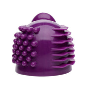 Accesorio De Varita De Silicona Triple Thrill 3 En 1 - Compatible con Masajeador Hitachi Magic Wand - Accesorios eróticos