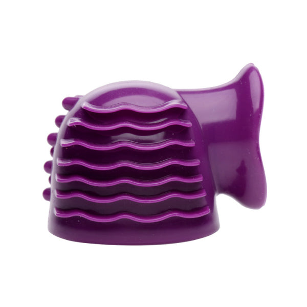 Accesorio De Varita De Silicona Triple Thrill 3 En 1 - Compatible con Masajeador Hitachi Magic Wand - Accesorios eróticos