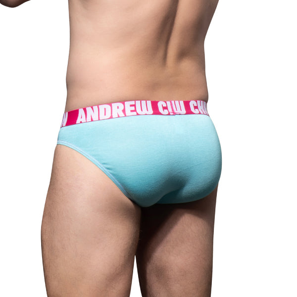 Happy Brief Sky ALMOST NAKED® de Andrew Christian - Slip - Calzoncillos - Lencerias Masculinas en Dominame.cl