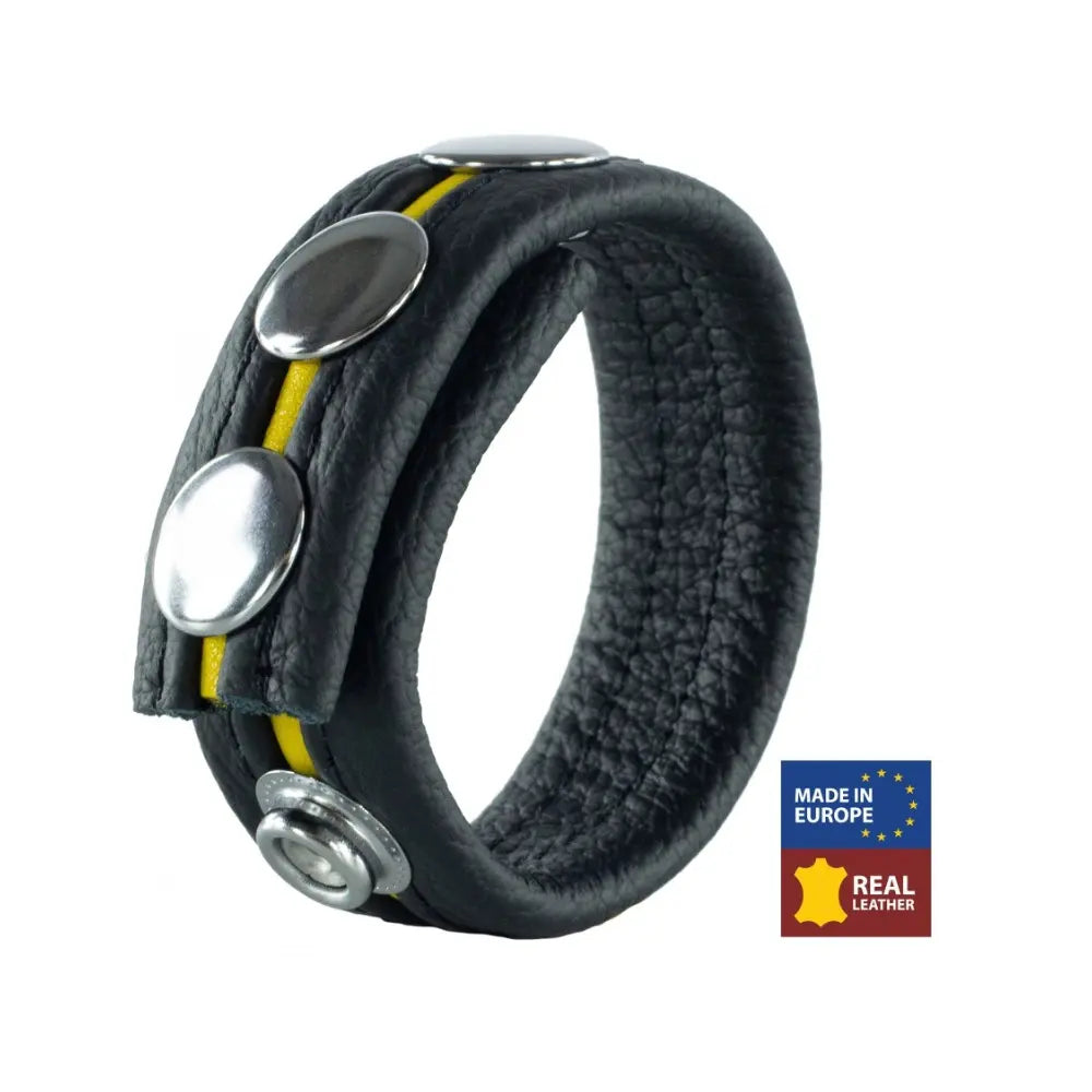 Anillo de cuero 3 presiones