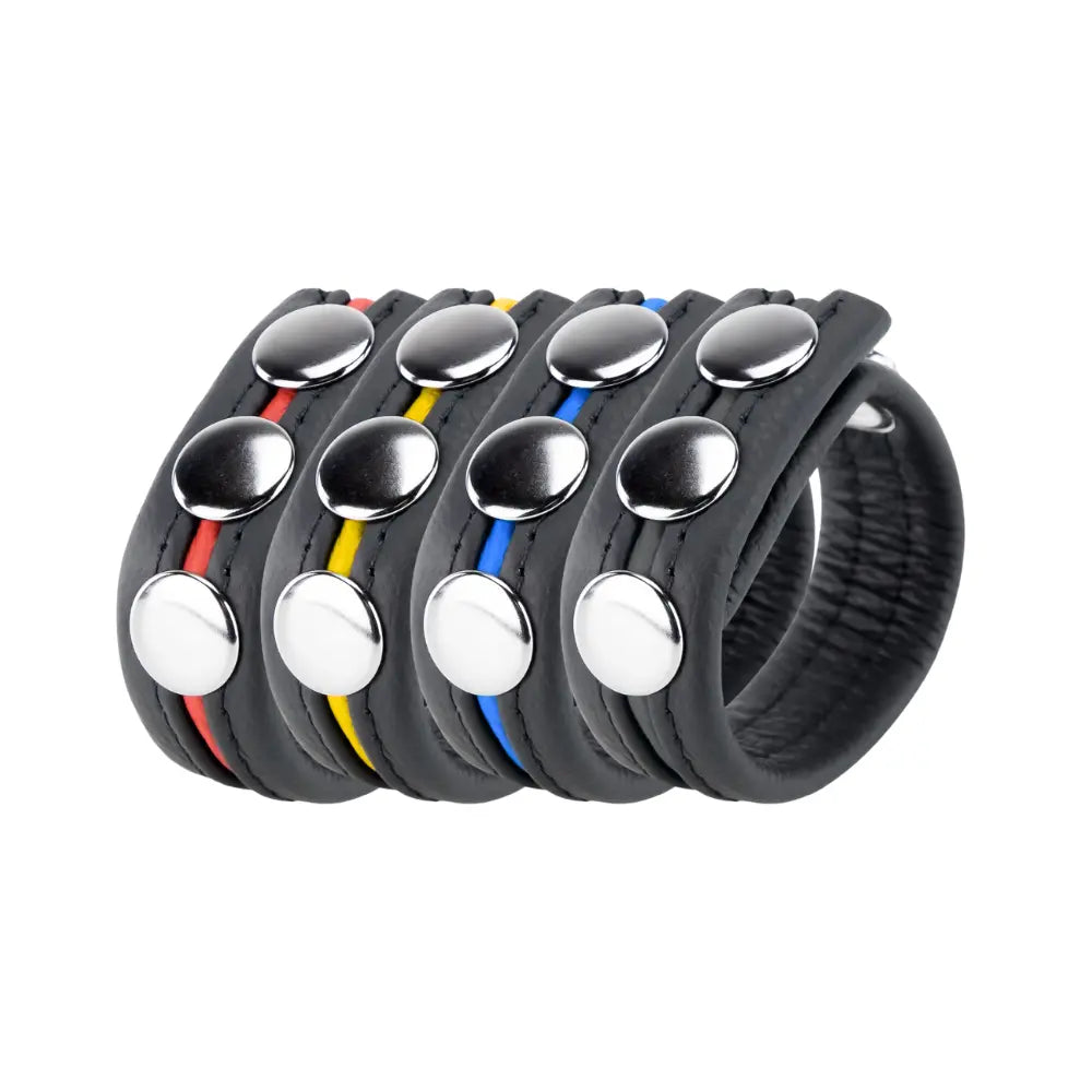 Anillo de cuero 3 presiones