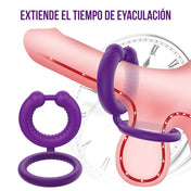 Anillo duoring - anillo para pene - anillos para testiculos - anillos erectores - juguetes sexuales - juguetes sexuales - sexshop chile - envios discretos