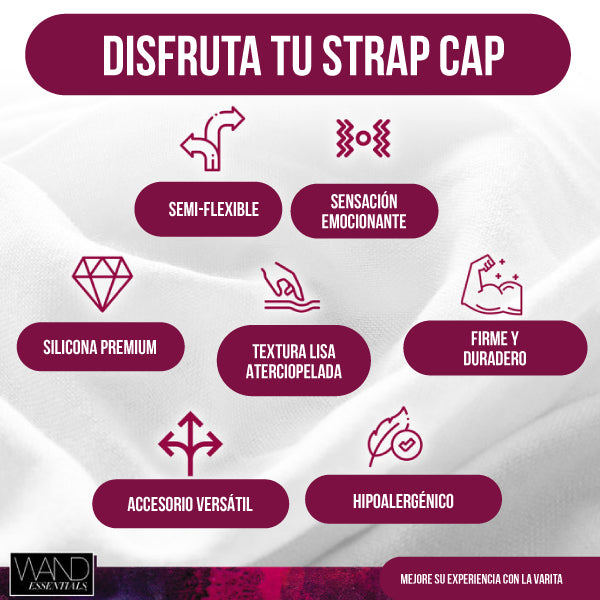 Arnes De Varita Con Correa Para Dildo - Accesorio de Masajeador magic wand hitachi - Sexshop