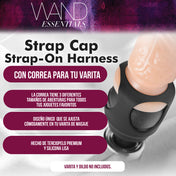 Arnes De Varita Con Correa Para Dildo - Accesorio de Masajeador magic wand hitachi - Sexshop