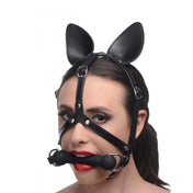 Arnés de Cabeza Dark Horse - XR Play Hard - Sex Shop Dominame.cl