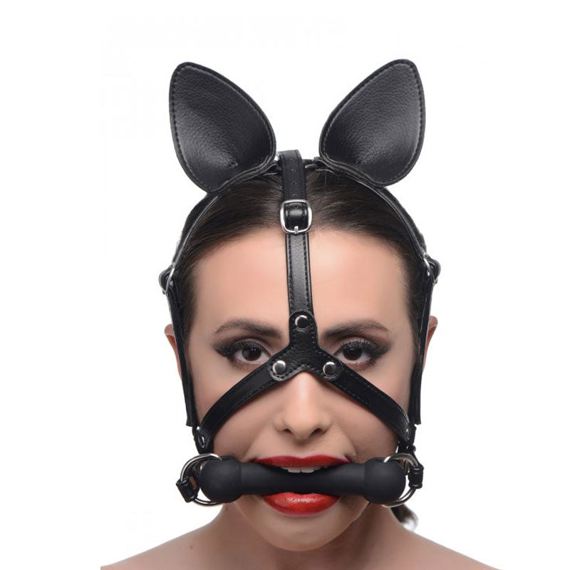 Arnes de Cabeza Dark Horse - XR Play Hard - Sex Shop Dominame.cl