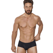 Aura Pipping Brief - Negro - Boxer corto hombre - Ropa interior masculina - lenceria para hombre