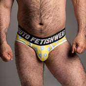 BRIEF FETISH YELLOW - Lenceria masculina - ropa interior de hombre - calzoncillo - boxer