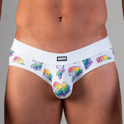 BRIEF RAINBOW UNICORN - lenceria masculina - ropa interior de hombre - calzoncillo - lenceria talla grande