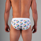 BRIEF RAINBOW UNICORN - lenceria masculina - ropa interior de hombre - calzoncillo - lenceria talla grande