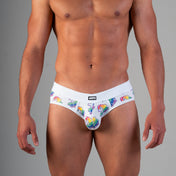 BRIEF RAINBOW UNICORN - lenceria masculina - ropa interior de hombre - calzoncillo - lenceria talla grande