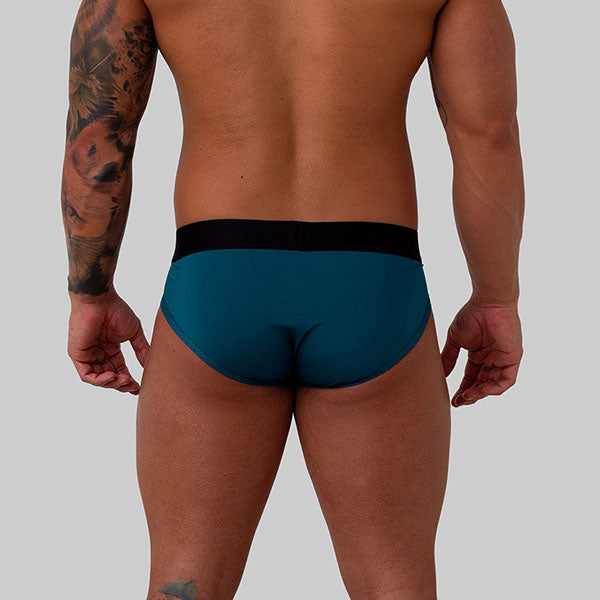 BRIEF TEAL - calzoncillo - ropa interior hombre - lenceria masculina