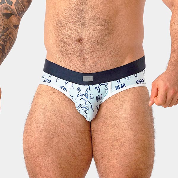 BRUTO KUMA BRIEF - lenceria masculina - ropa interior de hombre - calzoncillo