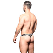 Barbed Wire Sheer Y-Back Thong - Andrew Christian - Sutien - Colaless - Ropa Interior Hombre