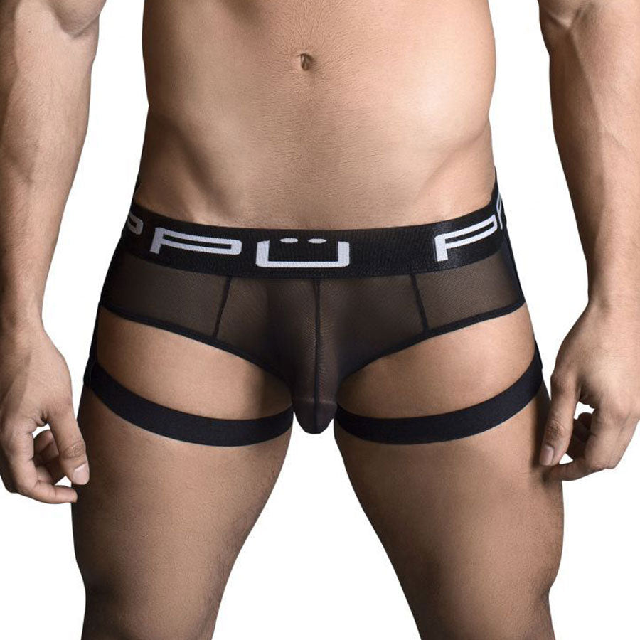 Bikini Black - Lenceria sexy hombre - portaligas masculino - calzoncillo - ropa interior sensual hombre
