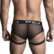 Bikini Black - Lenceria sexy hombre - portaligas masculino - calzoncillo - ropa interior sensual hombre