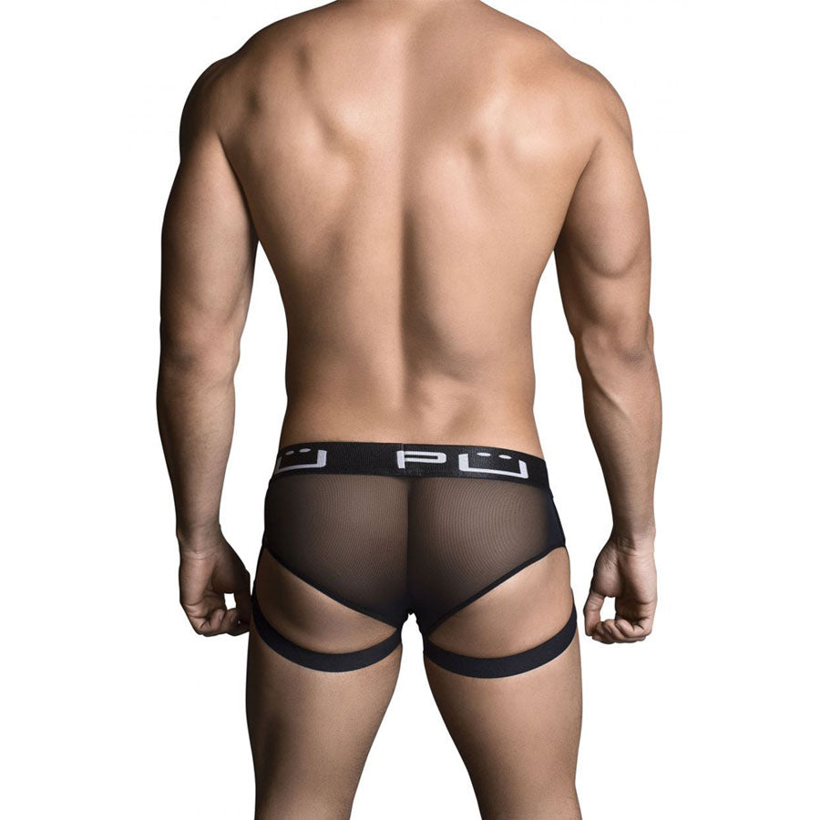 Bikini Black - Lenceria sexy hombre - portaligas masculino - calzoncillo - ropa interior sensual hombre