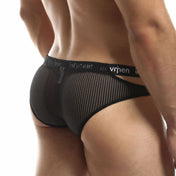 Bikini Brief Cover - Black - Ropa intima sexy hombre - ropa interior masculina - lenceria para hombre - calzoncillo - brief