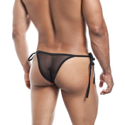 Bikini Laces - Negro - tanga de malla - lenceria sexy hombre - ropa interior masculina