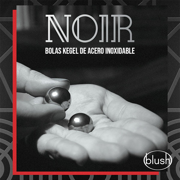 Bolas Kegel De Acero Inoxidable - Noir - juguetes eroticos - bolas para ejercicios pelvicos -  sex xhop