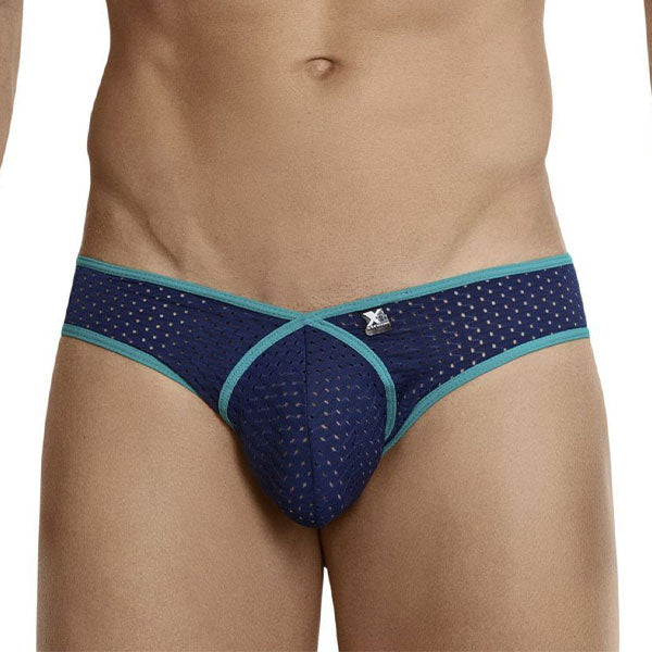 Brief Mesh Dark Blue - Slip - Lenceria masculina - Ropa intima hombre - calzoncillo