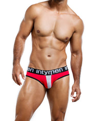 Brief Red/White - calzoncillo - lenceria para hombre - ropa interior sexy masculina