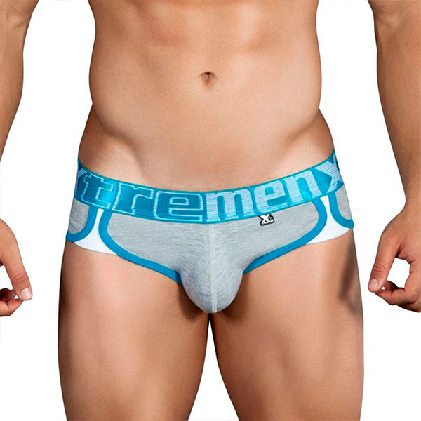 Briefs Color Gray - boxer corto hombre - lenceria masculina - ropa intima hombre - calzoncillo