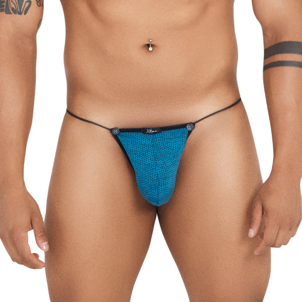 Colorful Mesh Bikini Petroleum - slip - calzoncillo - lenceria hilo hombre - ropa intima masculina sensual