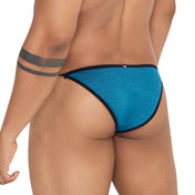 Colorful Mesh Bikini Petroleum - slip - calzoncillo - lenceria hilo hombre - ropa intima masculina sensual