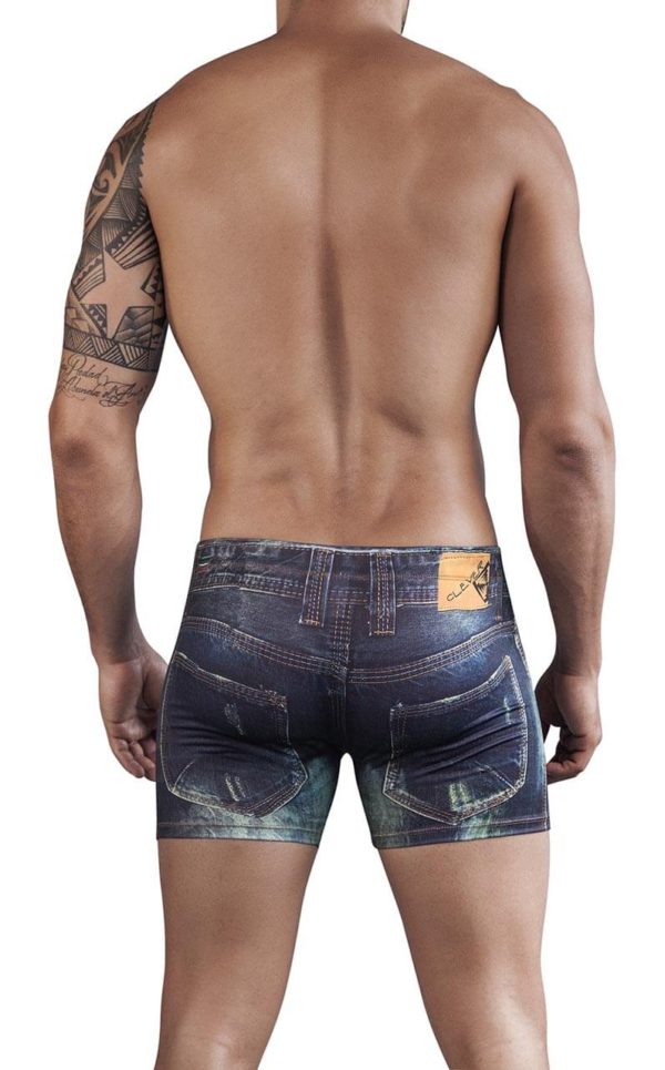 Denim Jean Boxer Blue -  Clever - Ropa interior sexy para hombre - lenceria masculina - boxer - calzoncillo