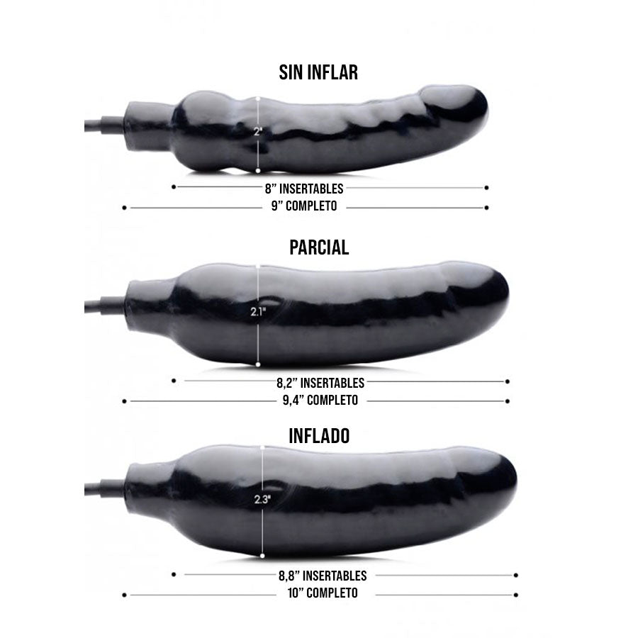 Dildo Inflable Primal de Master Series - Dildo Realista - Juguetes realistas - sexxy shop