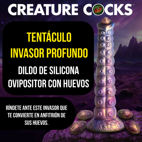Dildo Ovipositor Tentaculo Creature Cocks - Dildos grandes en Chile - Juguetes sexuales baratos