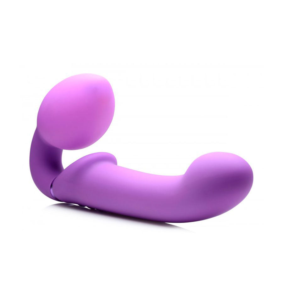 Dildo Strapless Vibrante - Dildo lesbico realista - Juguetes sexuales strapless - sex shop
