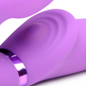 Dildo Strapless Vibrante - Dildo lesbico realista - Juguetes sexuales strapless - sex shop