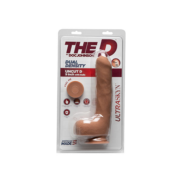 Dildo The D - Uncut D - dildo realista - dildo con ventosa - dildo con testiculos - juguetes eroticos - juguetes sexuales - sex shop - sexi shop - envios discretos