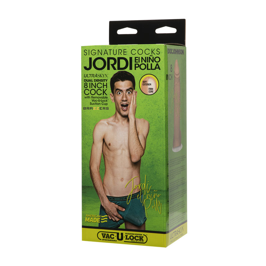 Dildo ULTRASKYN "Jordi El Nino Polla" - Dildo realista - estrella porno - dildo con ventosa - dildo de actor porno - Dildo XL - juguetes sexuales - sex shop - envios discretos