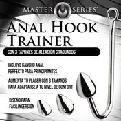 Entrenador Gancho Anal - xr brands - dilatador anal - Butt plug - Set de dilatadores anales progresivos