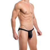 G-String Mallas - Negro - encaje - lenceria masculina - ropa interior encaje hombre