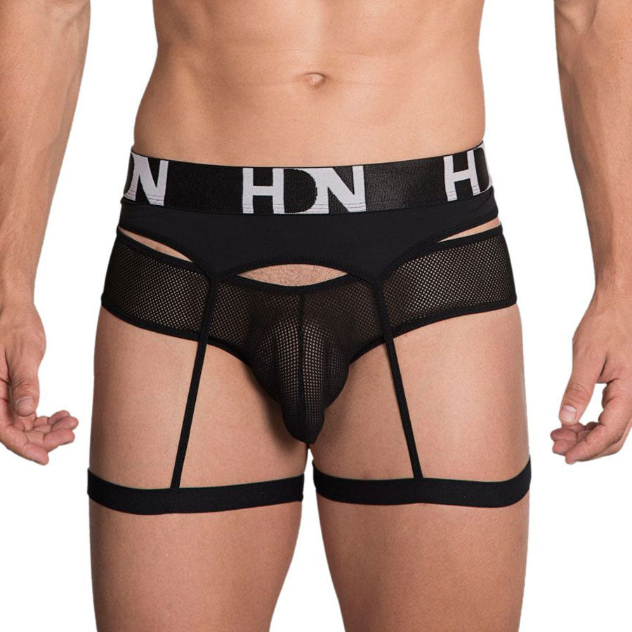 Garterbelt briefs black - portaligas hombre - lenceria de hombre - ropa interior sexy masculina - calzoncillos - ropa sexy hombre - sexshop - sexy shop chile