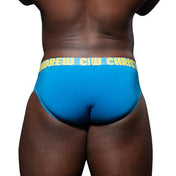 Happy Brief Blue ALMOST NAKED® de Andrew Christian - Slip - Calzoncillos - Lencerias Masculinas en Dominame.cl