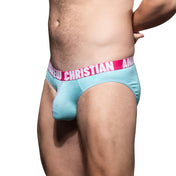 Happy Brief Sky ALMOST NAKED® de Andrew Christian - Slip - Calzoncillos - Lencerias Masculinas en Dominame.cl
