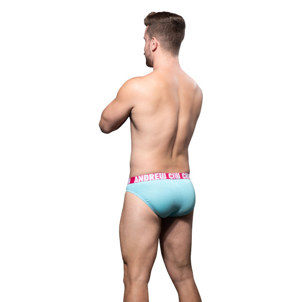Happy Brief Sky ALMOST NAKED® de Andrew Christian - Slip - Calzoncillos - Lencerias Masculinas en Dominame.cl