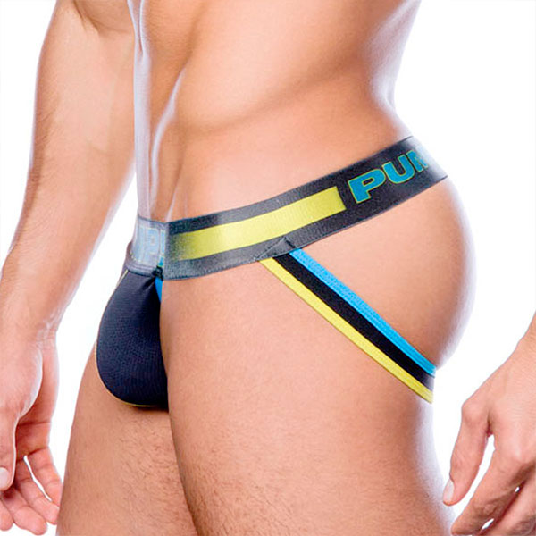 Jockstrap Play Yellow - Pump Underwear - Venta Online de Ropa Interior para Hombre - Sexshop
