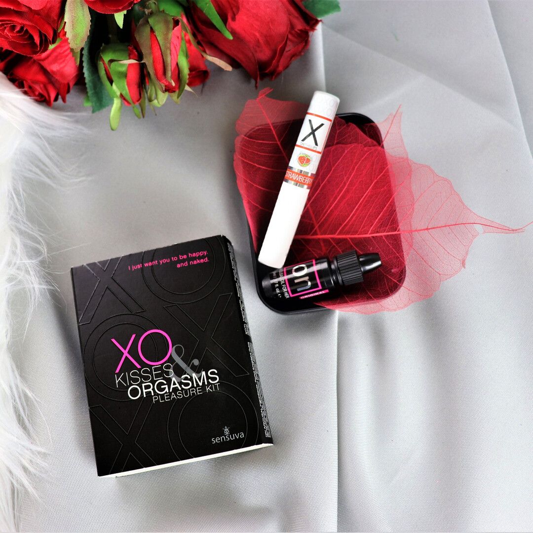Kit de Placer XO de Sensuva - Besos & Orgasmos - Sex shop dominame.cl