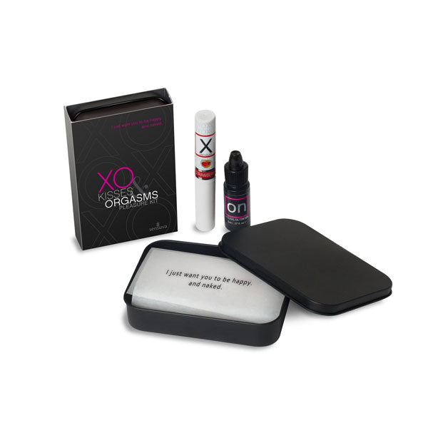 Kit de Placer XO de Sensuva - Besos & Orgasmos - Sex shop dominame.cl