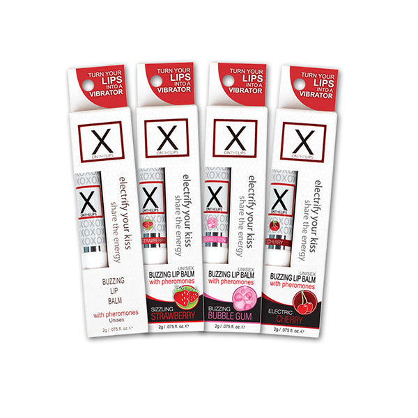Labial Unisex con Feromonas - X ON The Lips  de Sensuva - 2gr. - Sex shop dominame.cl