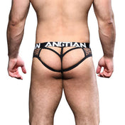 Leopard Mesh Thong ALMOST NAKED de Andrew Christian - Colaless o sutien masculino - Dominame.cl